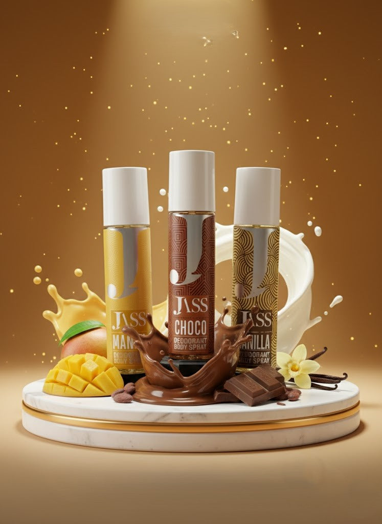 Jass Deodorant Body Spray – The Gourmand Collection